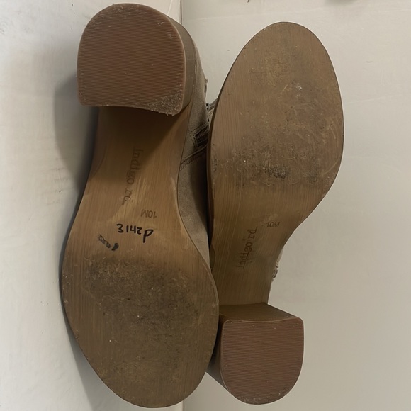 Indigo Rd from Francesca’s suede granny zip and lace-up heeled boot in size 10 - Picture 7 of 8